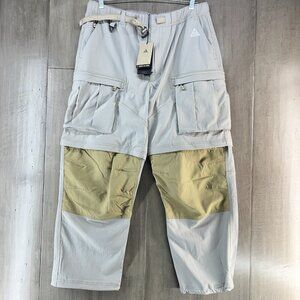 Nike ACG “Smith Summit” Convertible Pants Grey Men's Size Large FN0428-009